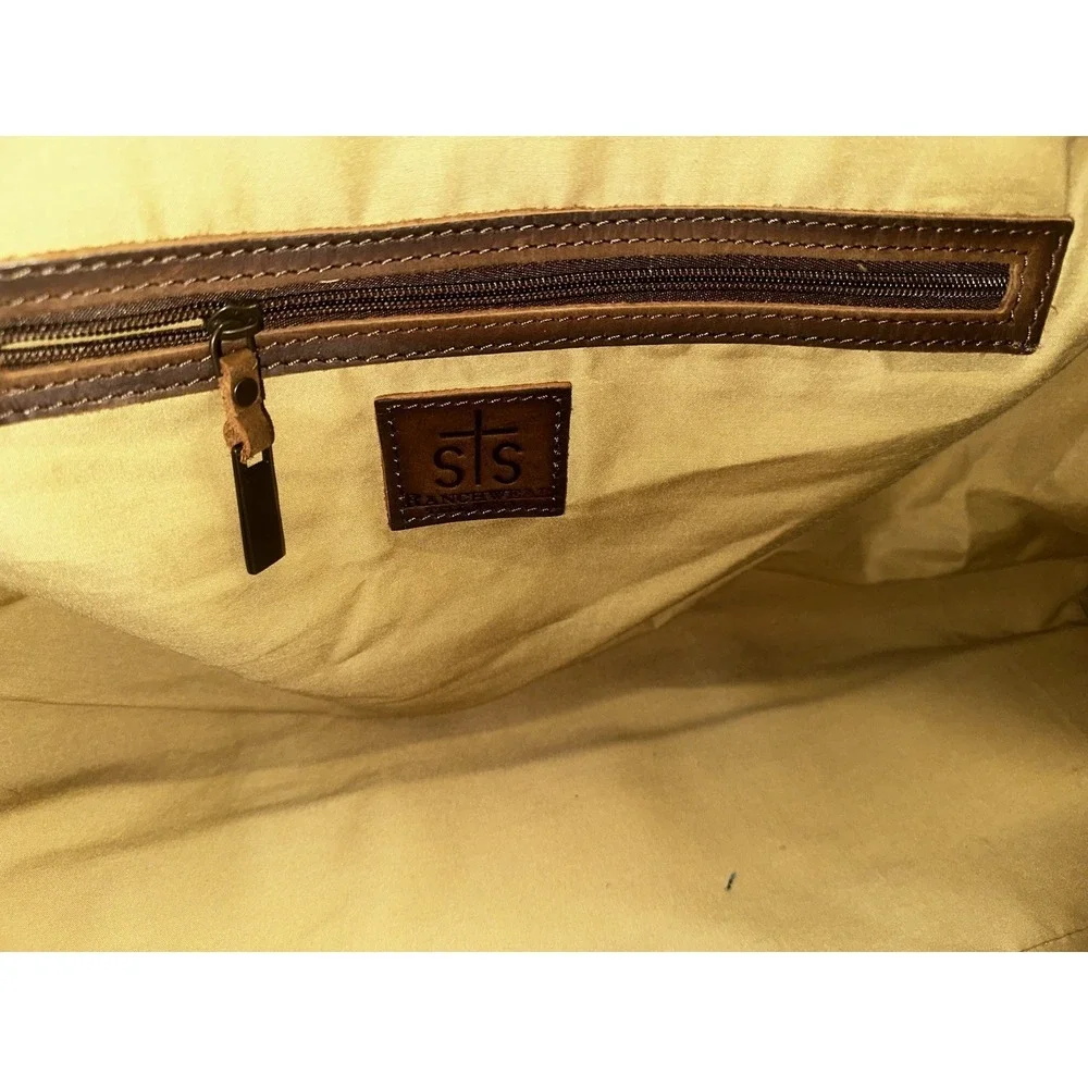 STS Trailblazer Canvas Duffle Bag Large Rugged Heavy Duty